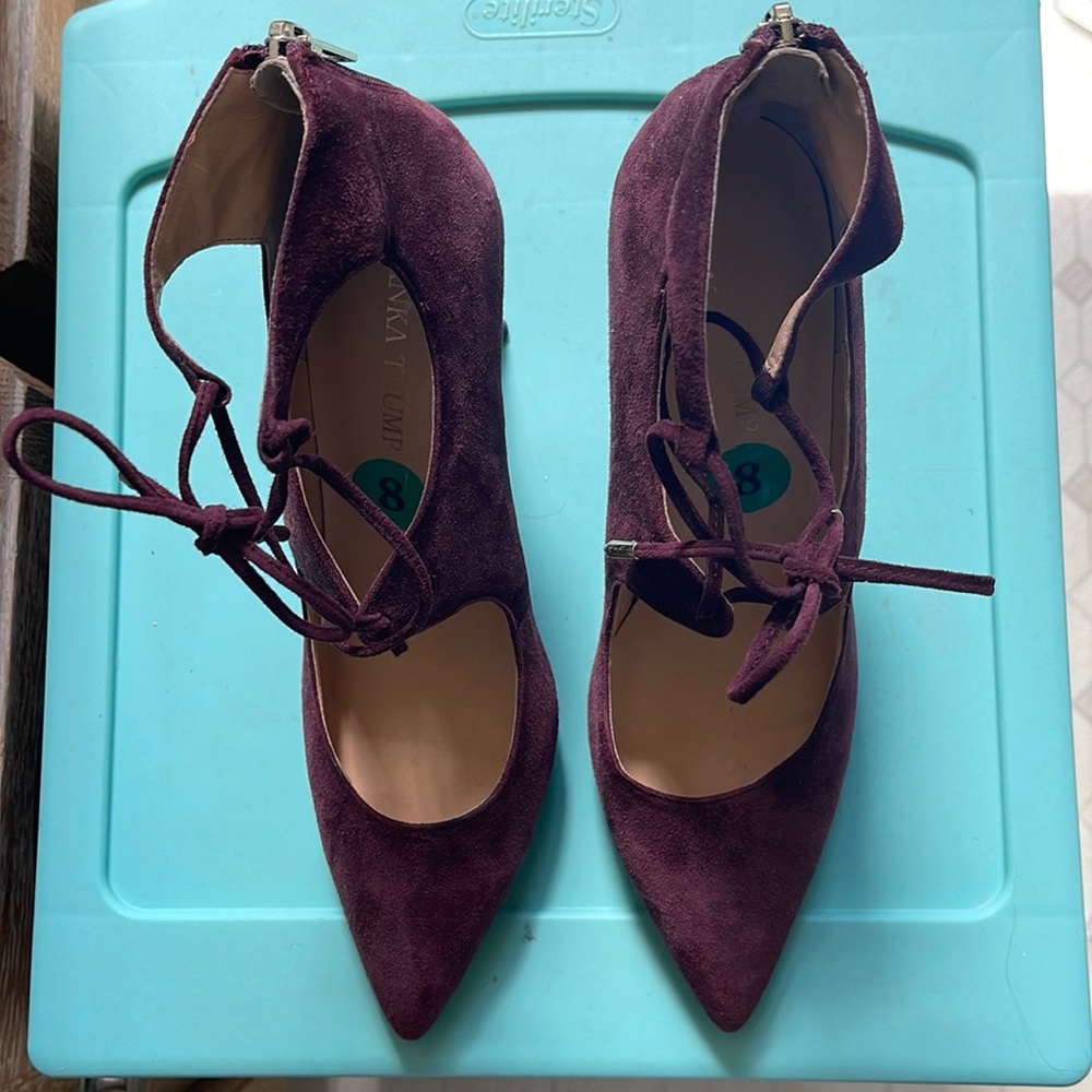 Ivanka Trump Suede Pump